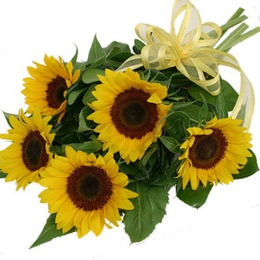 Bouquet de girasoles