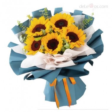 Bouquet de girasoles