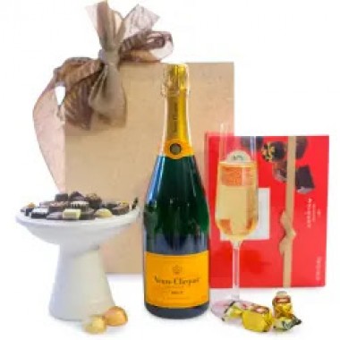 Veuve Cliquot Champagne y chocolates