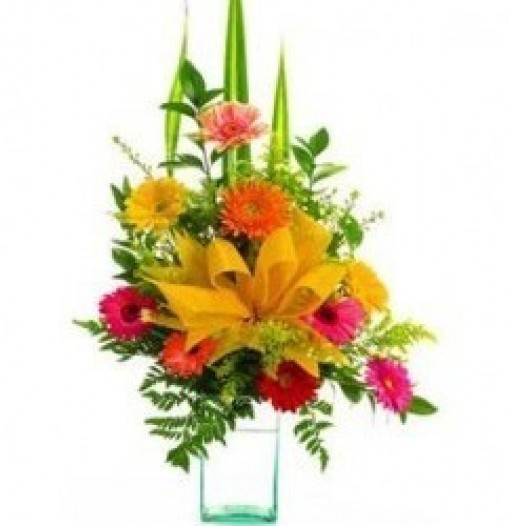 Flores brillantes