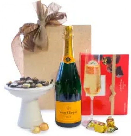 Veuve Cliquot Champagne y chocolates
